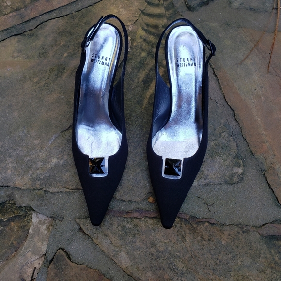 Stuart Weitzman Slingback Heel Pumps - Picture 9 of 13